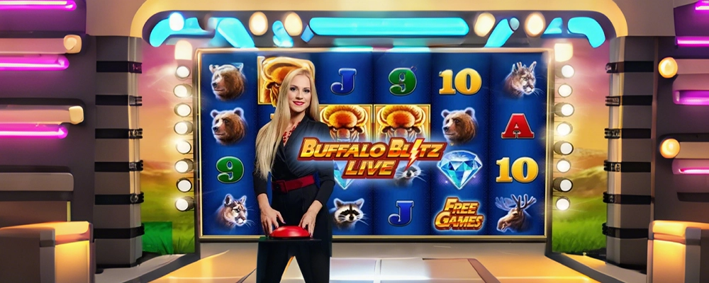 LIDERBET Caça-níqueis Buffalo Blitz ao Vivo